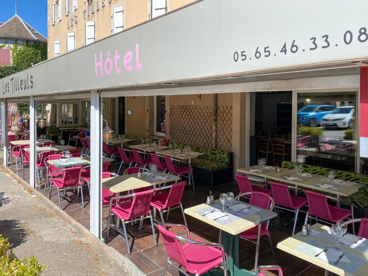 Hotel Les Tilleuls De Pareloup A Salles-Curan Bagian luar foto